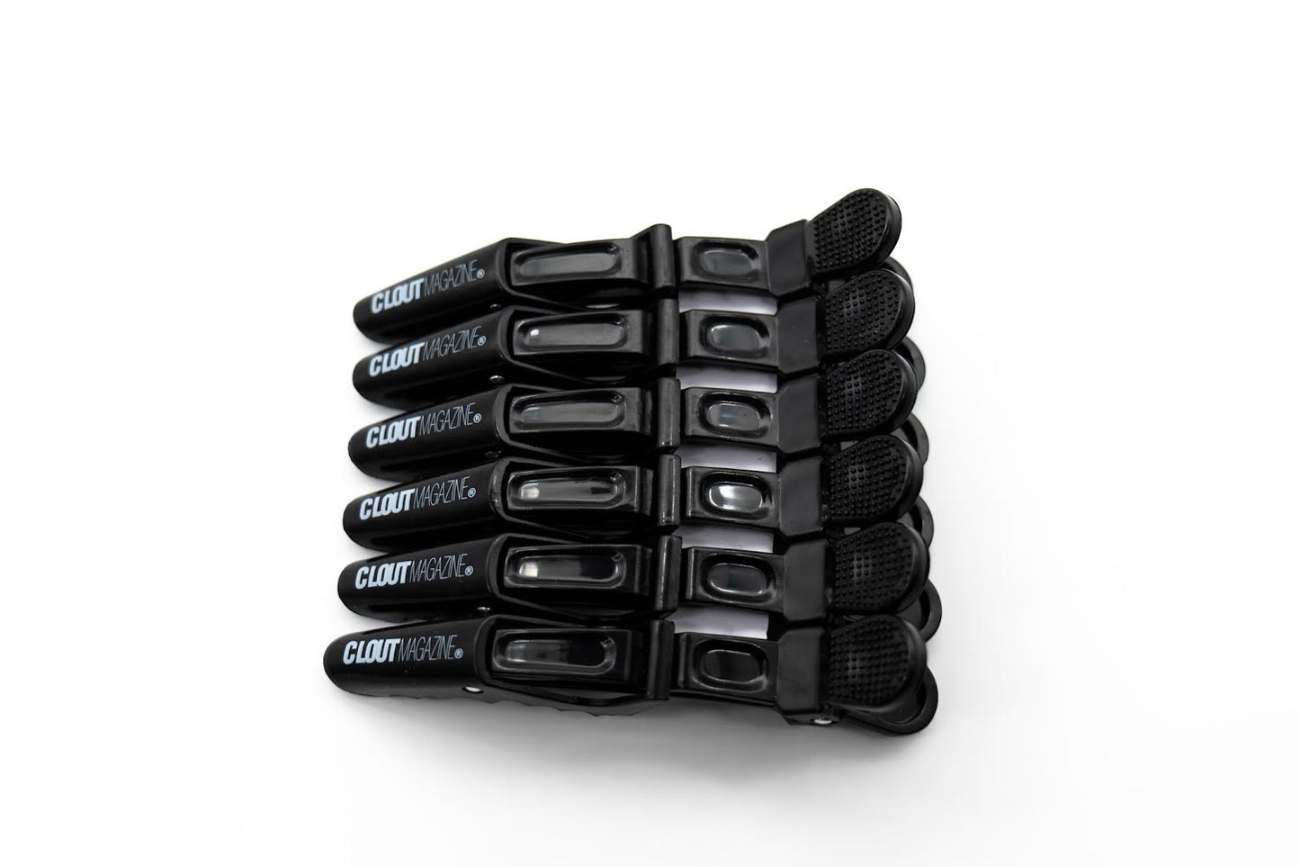 REVISTA CLOUT - PINZAS PARA EL CABELLO CON AGARRE DE COCODRILO, paquete de 5