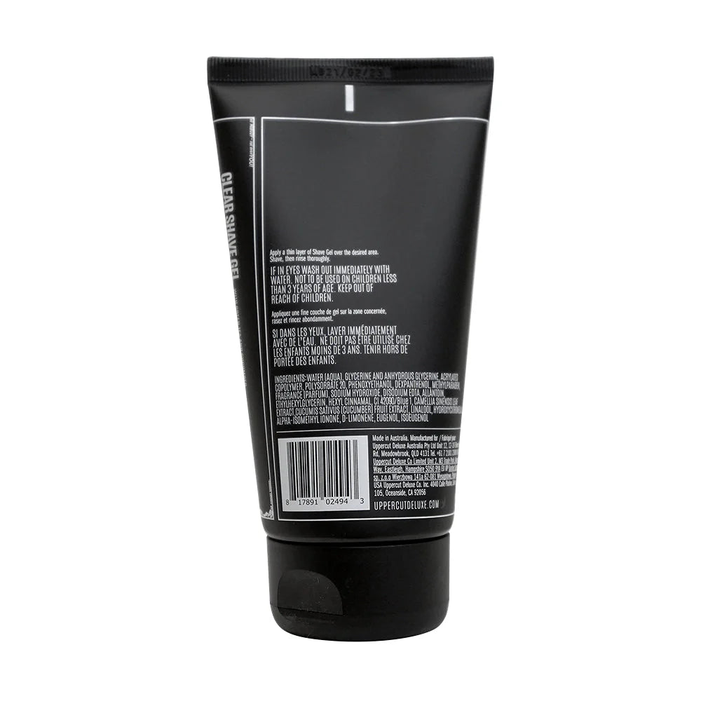 UPPERCUT DELUXE: CLEAR SHAVE GEL