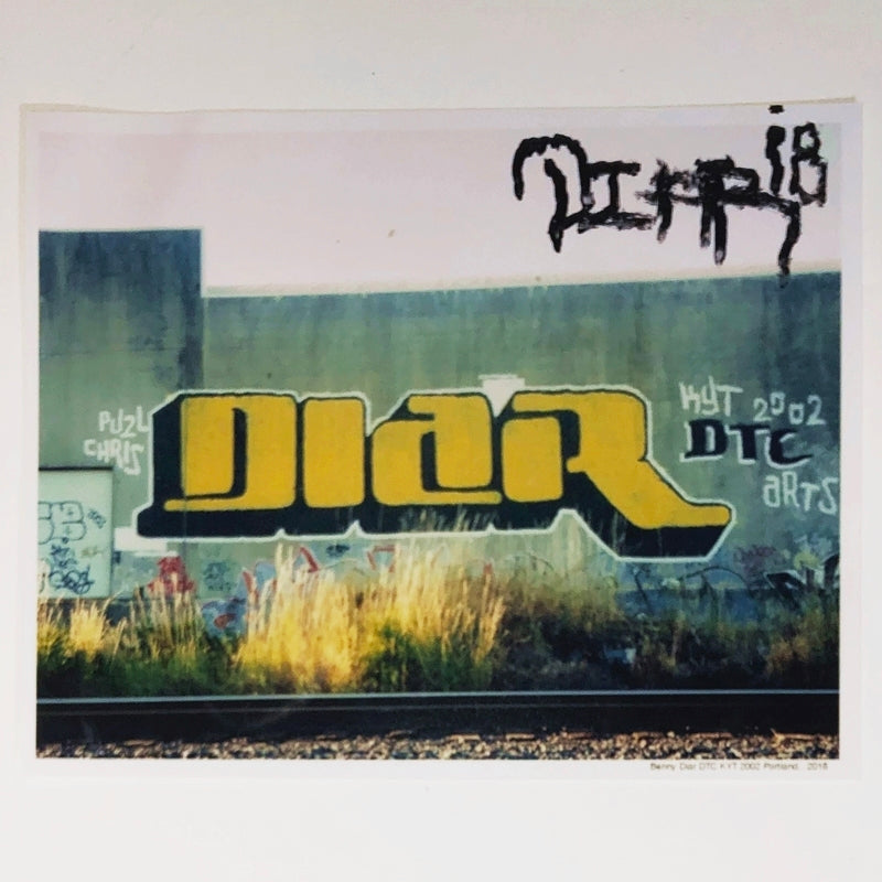 8" x 10" DIAR Photo Print Signed by Benny Diar (Portland 2002)