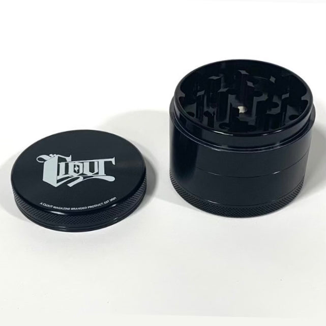 CLOUT 4-Layer GRANDE 3" Herb/Cannabis GRINDER Alta calidad 100% Aluminio - En 4 colores