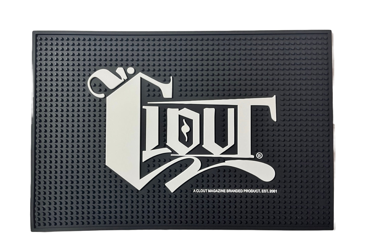 REVISTA CLOUT - ALFOMBRA DE BARBERO NEGRA “OG LOGO”