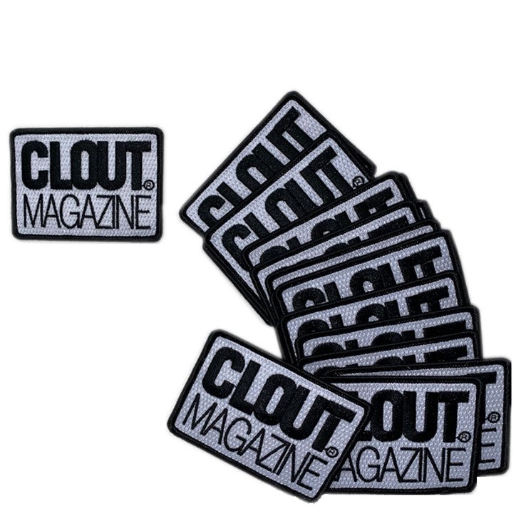 2.5"x 3.5" CLOUT Magazine Patch - Blk & Wht..