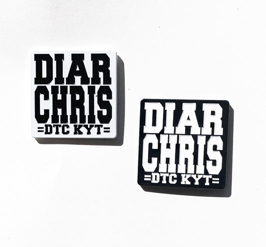 'DIAR CHRIS' Enamel Pins -