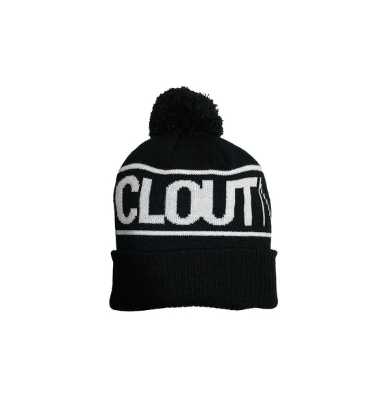 Gorro con pompón de revista Clout