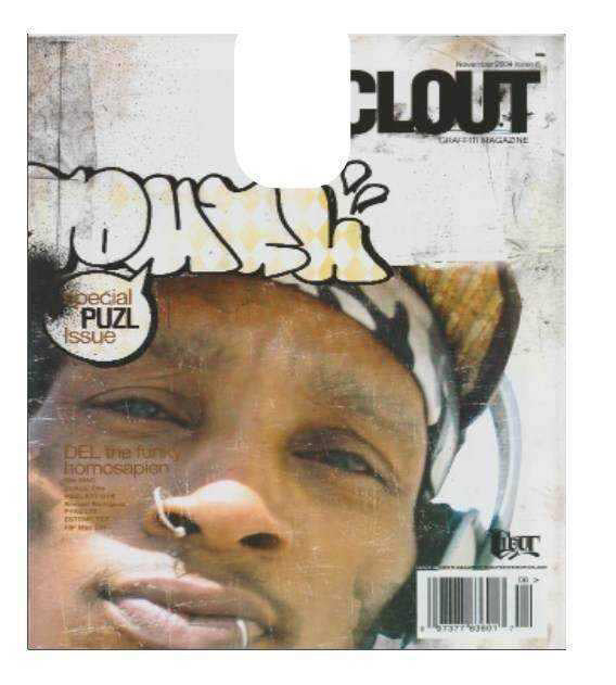 REVISTA CLOUT - EDICIÓN LIMITADA NÚMERO 6 PORTADA CAPA DE BARBERO