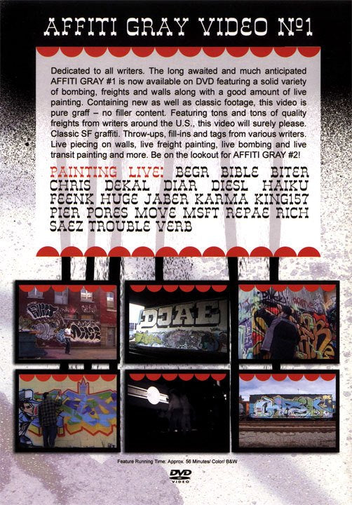 DVD AFFITI GREY: un clásico imprescindible..