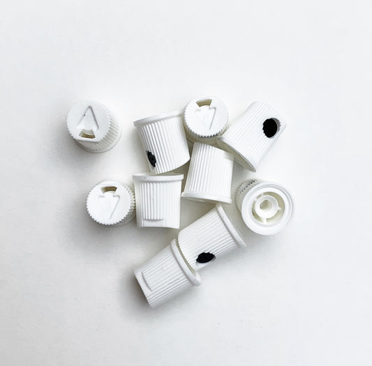 Paquete de 10 Bote de aerosol/tapas/puntas de pintura RUSTO FAT hembra