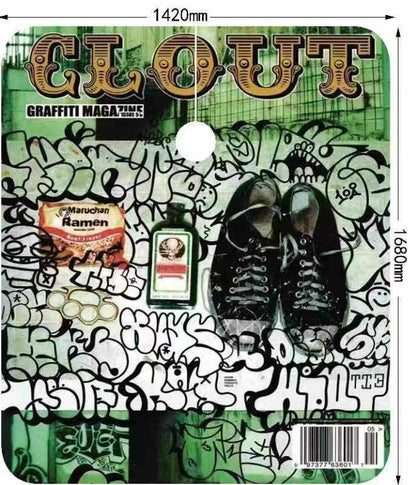 CLOUT MAGAZINE ISSUE 5 COVER BARBER CAPE