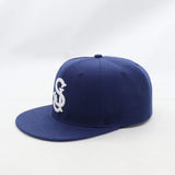 The 'SJ' San Jose SNAPBACKS (New Era Fit) in ROYAL BLUE with WHITE Embroidery, by CLOUT Magazine