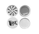 CLOUT 4-Layer LARGE 3” Herb/Cannabis GRINDER High Quality 100% Aluminum - In 4 Colors