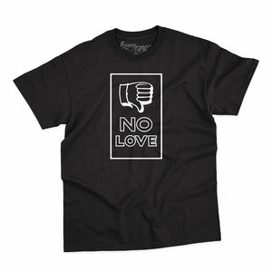 'NO LOVE' T-Shirt by CLOUT x Sean Barton