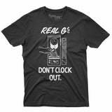 'REAL G's DON'T CLOCK OUT' T-Shirt by CLOUT x Sean Barton