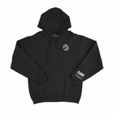 'REAL G's DON'T CLOCK OUT' Hoodie - Black w/ White Print – CLOUT Magazine
