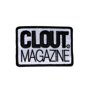 2.5"x 3.5" CLOUT Magazine Patch - Blk & Wht..