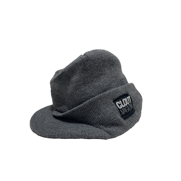 CLOUT MAGAZINE - Grey Beanie Hat
