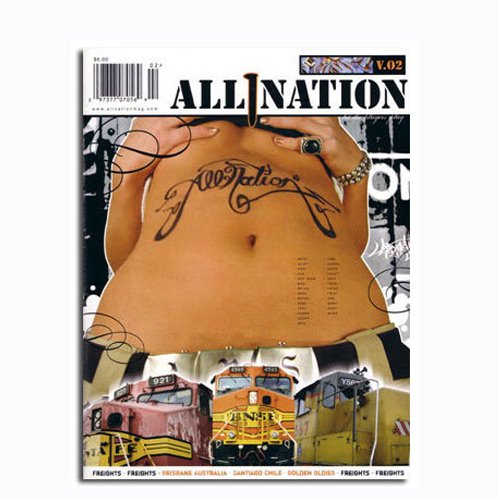 ALL NATION #2 Graffiti Magazine